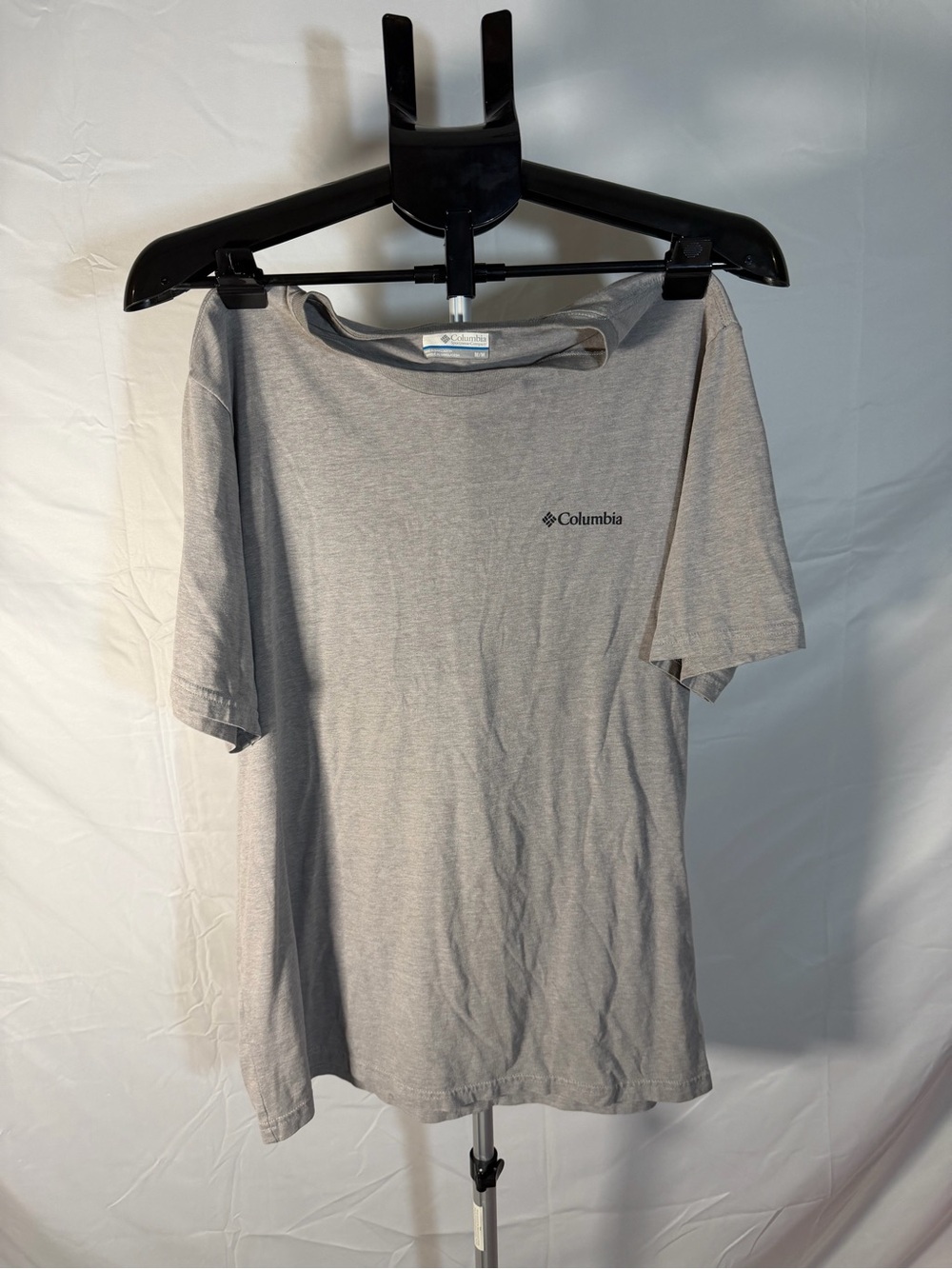 Columbia Gray Crewneck Logo T-Shirt